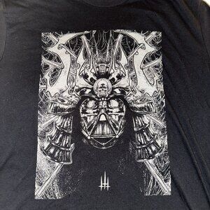 Godmachine Darth Samurai (Vader) Rare Limited T Shirt - Size L - Star Wars